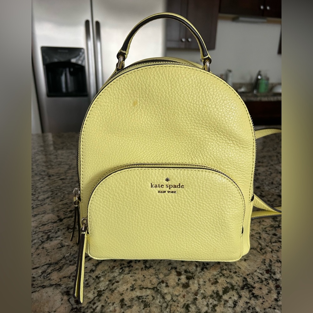 Kate Spade Mini Backpack - yellow